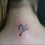 Фото тату любовь к музыке 15.06.2019 №084 - tattoo love of music - tatufoto.com