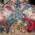 Фото тату любовь к музыке 15.06.2019 №088 - tattoo love of music - tatufoto.com