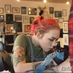 Фото тату мастер девушка 18.06.2019 №008 - tattoo master woman - tatufoto.com