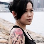 Фото тату мастер девушка 18.06.2019 №033 - tattoo master woman - tatufoto.com