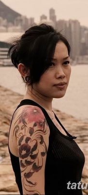 Фото тату мастер девушка 18.06.2019 №044 — tattoo master woman — tatufoto.com