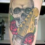 Фото тату музыка на руку 15.06.2019 №078 - tattoo music on his arm - tatufoto.com