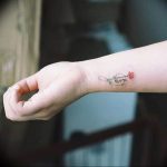 Фото тату музыка на руку 15.06.2019 №091 - tattoo music on his arm - tatufoto.com
