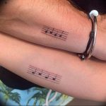 Фото тату музыка на руку 15.06.2019 №094 - tattoo music on his arm - tatufoto.com