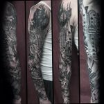 Фото тату музыка черный 15.06.2019 №004 - music tattoos black - tatufoto.com