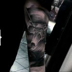 Фото тату музыка черный 15.06.2019 №012 - music tattoos black - tatufoto.com