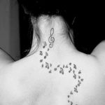 Фото тату музыка черный 15.06.2019 №036 - music tattoos black - tatufoto.com