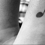 Фото тату музыка черный 15.06.2019 №081 - music tattoos black - tatufoto.com