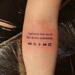 Фото тату музыка черный 15.06.2019 №086 - music tattoos black - tatufoto.com