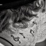 Фото тату музыка черный 15.06.2019 №092 - music tattoos black - tatufoto.com