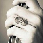 Фото тату музыка черный 15.06.2019 №093 - music tattoos black - tatufoto.com