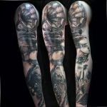 Фото тату музыкальная тематика 15.06.2019 №008 - tattoos music theme - tatufoto.com