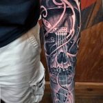 Фото тату музыкальная тематика 15.06.2019 №013 - tattoos music theme - tatufoto.com