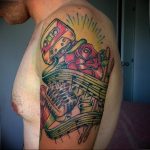 Фото тату музыкальная тематика 15.06.2019 №015 - tattoos music theme - tatufoto.com
