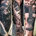 Фото тату музыкальная тематика 15.06.2019 №017 - tattoos music theme - tatufoto.com