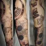 Фото тату музыкальная тематика 15.06.2019 №019 - tattoos music theme - tatufoto.com