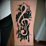 Фото тату музыкальная тематика 15.06.2019 №036 - tattoos music theme - tatufoto.com