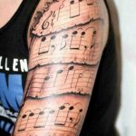 Фото тату музыкальная тематика 15.06.2019 №040 - tattoos music theme - tatufoto.com