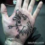 Фото тату на ладони 11.06.2019 №051 - tattoo on the palm - tatufoto.com