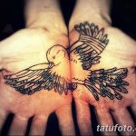 Фото тату на ладони 11.06.2019 №097 - tattoo on the palm - tatufoto.com