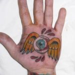 Фото тату на ладони 11.06.2019 №117 - tattoo on the palm - tatufoto.com