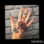Фото тату на ладони 11.06.2019 №133 - tattoo on the palm - tatufoto.com