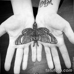 Фото тату на ладони 11.06.2019 №152 - tattoo on the palm - tatufoto.com