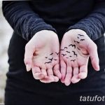 Фото тату на ладони 11.06.2019 №164 - tattoo on the palm - tatufoto.com