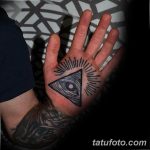 Фото тату на ладони 11.06.2019 №181 - tattoo on the palm - tatufoto.com