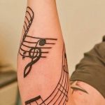 Фото тату на тему музыка 15.06.2019 №011 - music tattoos - tatufoto.com