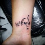 Фото тату на тему музыка 15.06.2019 №014 - music tattoos - tatufoto.com