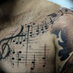 Фото тату на тему музыка 15.06.2019 №024 - music tattoos - tatufoto.com