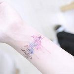 Фото тату на тему музыка 15.06.2019 №039 - music tattoos - tatufoto.com