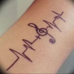 Фото тату на тему музыка 15.06.2019 №050 - music tattoos - tatufoto.com