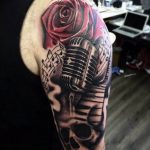 Фото тату на тему музыка 15.06.2019 №085 - music tattoos - tatufoto.com