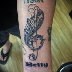 Фото тату на тему музыка 15.06.2019 №101 - music tattoos - tatufoto.com