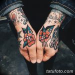 Фото тату роза с шипами 26.06.2019 №016 - spiked rose tattoo - tatufoto.com