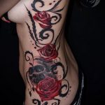 Фото тату роза с шипами 26.06.2019 №041 - spiked rose tattoo - tatufoto.com