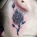 Фото тату роза с шипами 26.06.2019 №046 - spiked rose tattoo - tatufoto.com