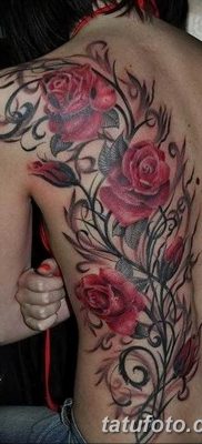 Фото тату роза с шипами 26.06.2019 №050 — spiked rose tattoo — tatufoto.com