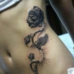 Фото тату роза с шипами 26.06.2019 №058 - spiked rose tattoo - tatufoto.com