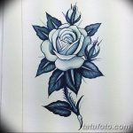 Фото тату роза с шипами 26.06.2019 №107 - spiked rose tattoo - tatufoto.com
