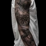 Фото тату рукав 11.06.2019 №027 - Tattoo sleeve - tatufoto.com