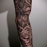 Фото тату рукав 11.06.2019 №031 - Tattoo sleeve - tatufoto.com