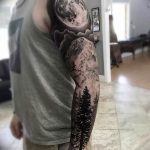 Фото тату рукав 11.06.2019 №040 - Tattoo sleeve - tatufoto.com