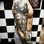 Фото тату рукав 11.06.2019 №042 - Tattoo sleeve - tatufoto.com