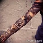 Фото тату рукав 11.06.2019 №044 - Tattoo sleeve - tatufoto.com