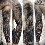 Фото тату рукав 11.06.2019 №050 - Tattoo sleeve - tatufoto.com