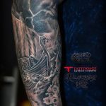Фото тату рукав 11.06.2019 №055 - Tattoo sleeve - tatufoto.com