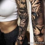 Фото тату рукав 11.06.2019 №057 - Tattoo sleeve - tatufoto.com